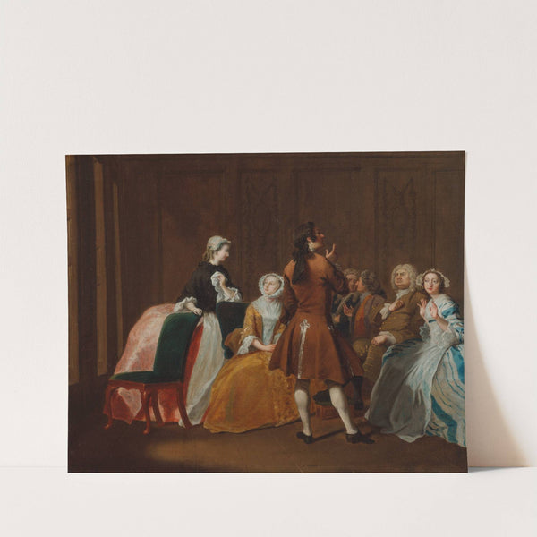 The Harlowe Family, from Samuel Richardson's 'Clarissa' by Joseph Highmore