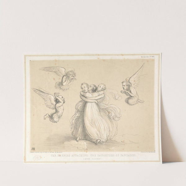 The Harpies Attacking the Daughters of Pandarus by John Doyle