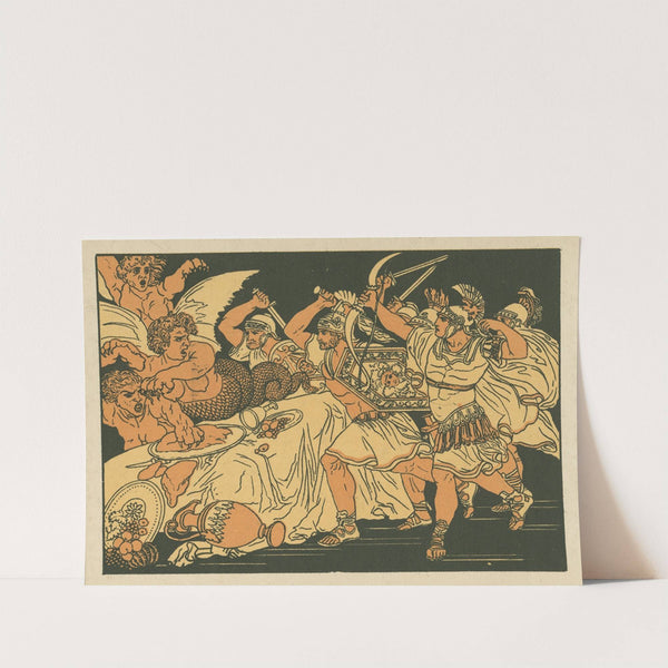 The Harpies (1878) by Bartolomeo Pinelli