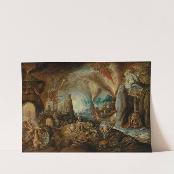 The Harrowing of Hell by Jacob Isaacsz. van Swanenburg