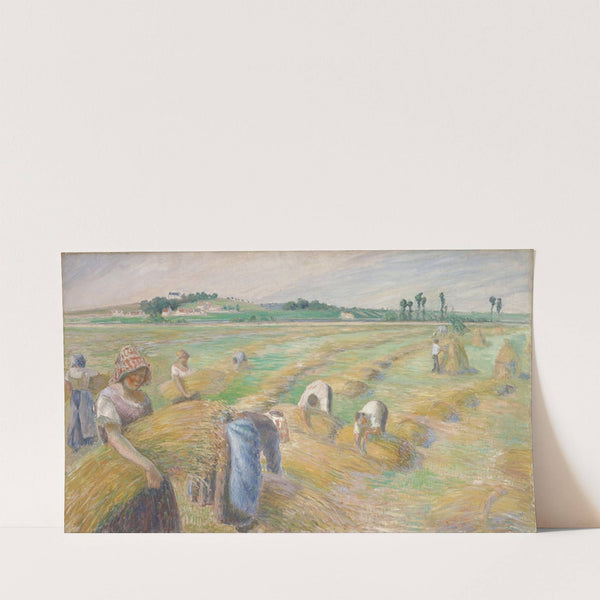 The Harvest by Camille Pissarro