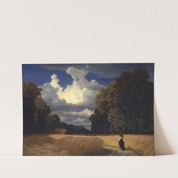 The Harvest by Robert Zünd