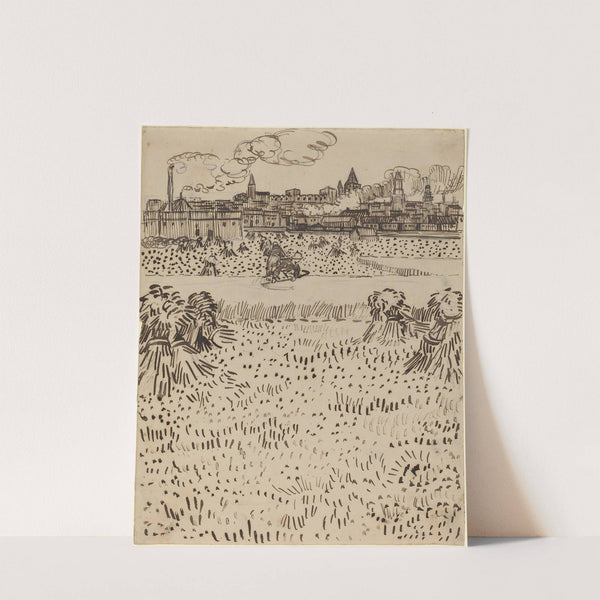 The Harvest (1888) by Vincent van Gogh