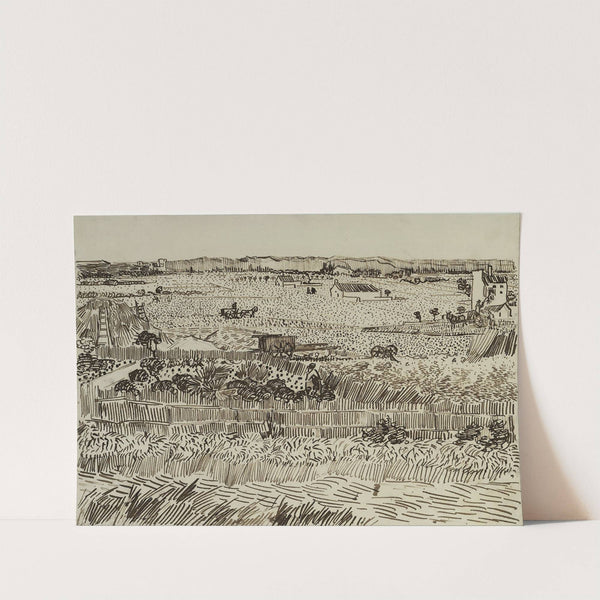 The Harvest (for Émile Bernard) (1888) by Vincent van Gogh