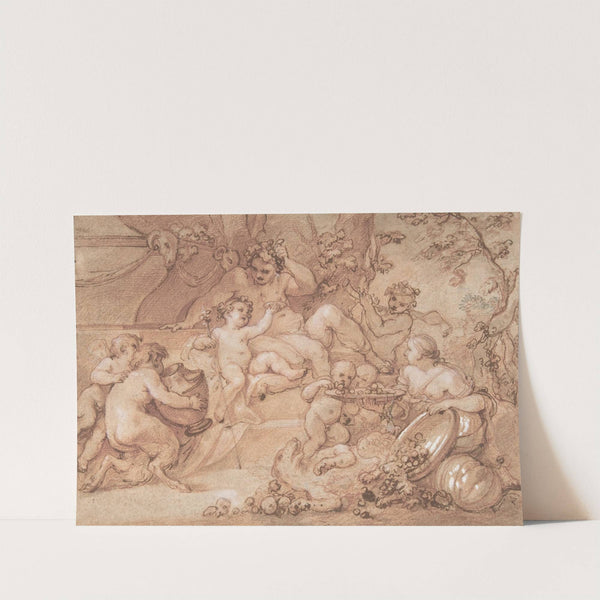 The Harvest of Silenus (ca. 1759) by Charles-Joseph Natoire