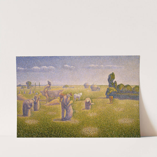 The Harvesters by Charles Angrand