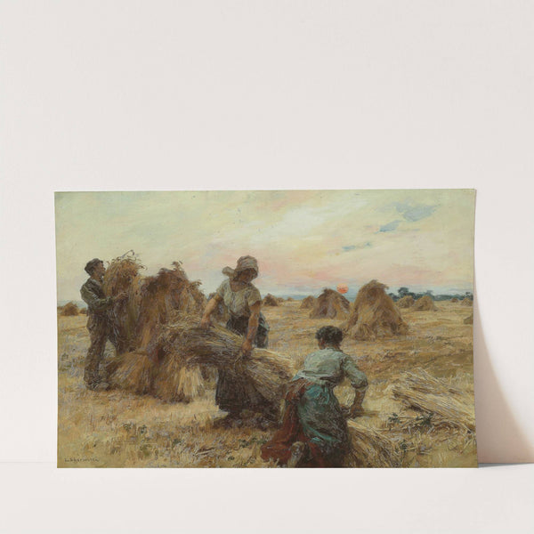 The Harvesters by Léon Augustin Lhermitte