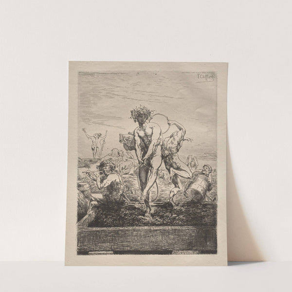 The Harvests (1865) by François-Nicolas Chifflart