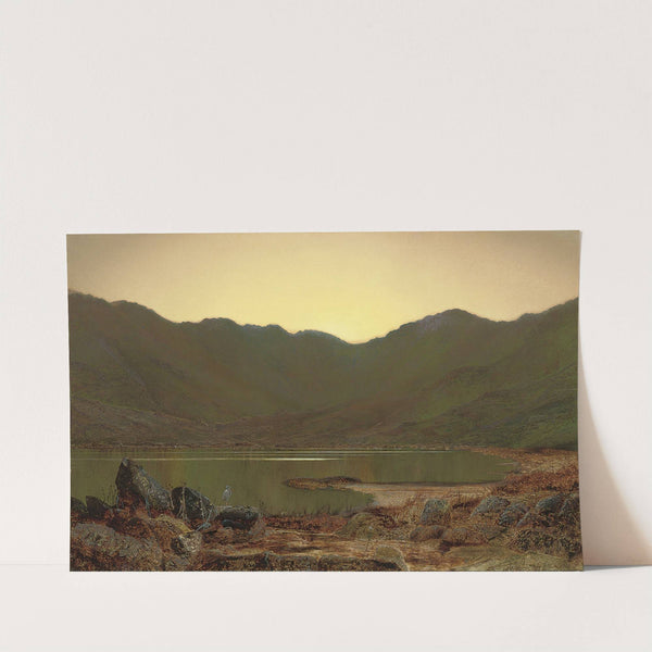 The haunt of the heron by John Atkinson Grimshaw