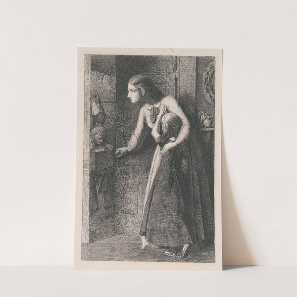 The Haunted House (1858) by Simeon Solomon