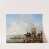 The Hay Wagon by Philips Wouwerman