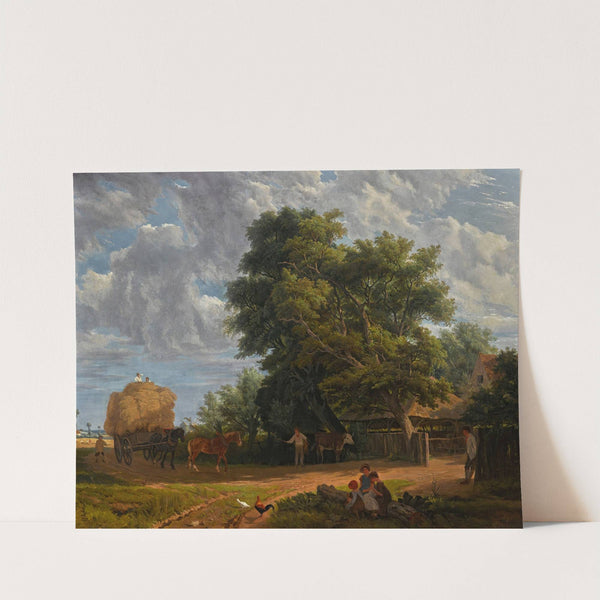 The Haywain by John James Chalon