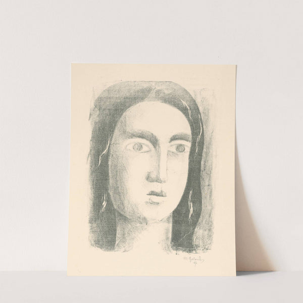 The head of a Woman by Mikuláš Galanda