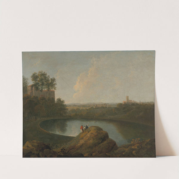 The Head of Lake Nemi by Richard Wilson