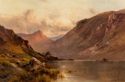 The head of Loch Awe, Scotland