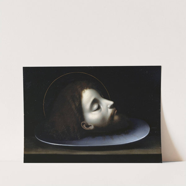 The Head of Saint John the Baptist (1520) by Andrea Solario (After)