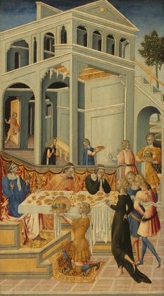 The Head of Saint John the Baptist Brought before Herod