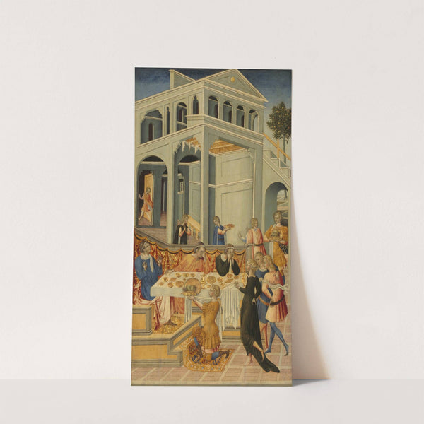 The Head of Saint John the Baptist Brought before Herod by Giovanni di Paolo