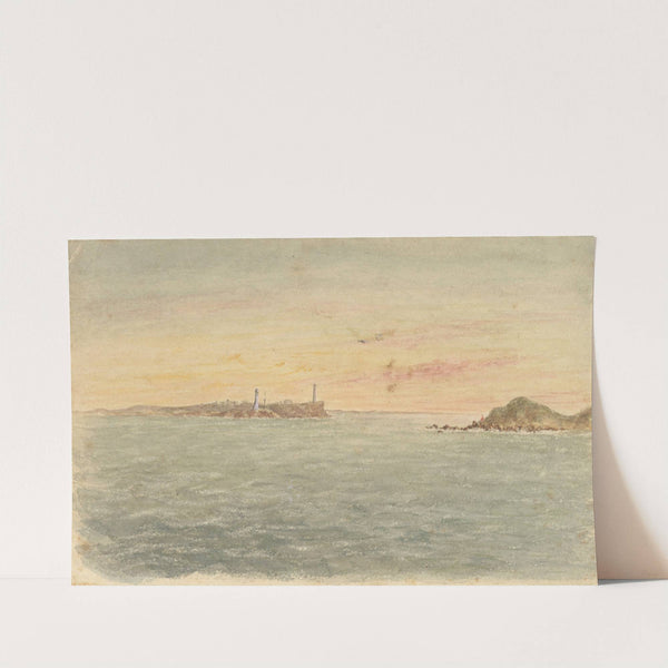 The Heads, Entrance to Hobsons Bay by George Sherriff