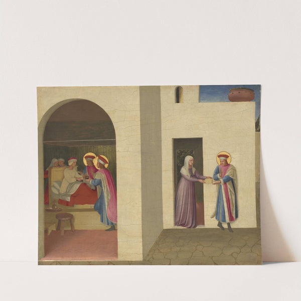The Healing of Palladia by Saint Cosmas and Saint Damian (c. 1438-1440) by Fra Angelico