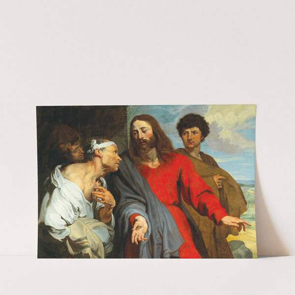 The Healing of the Paralytic by Follower of Anthony van Dyck