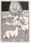 The Heifer, the Goat, and the Sheep