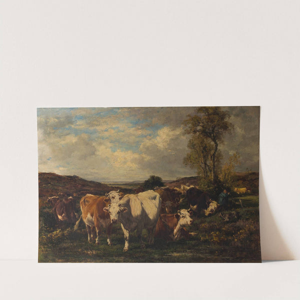 The Heights of Toutainville (Normany) (c. 1910) by Marie Dieterlé