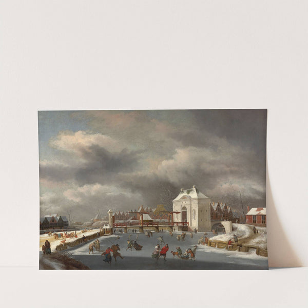 The Heiligewegpoort in Amsterdam by Jan van Kessel