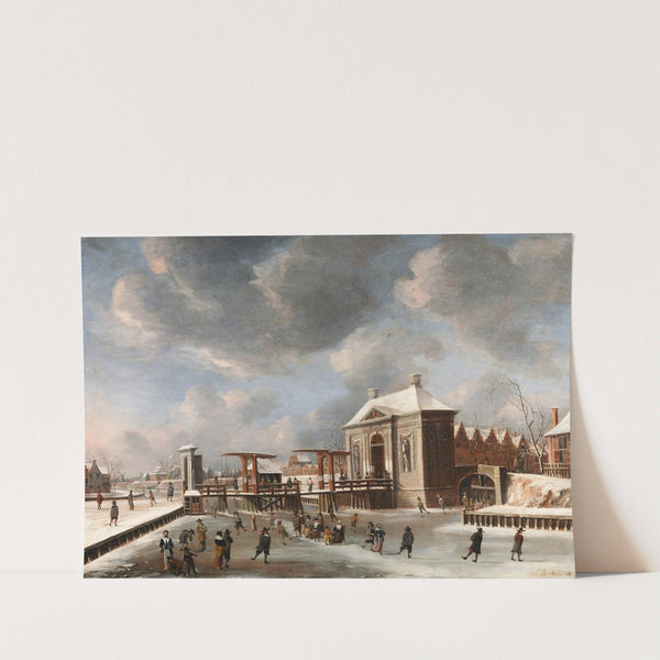 The Heiligewegs Gate, Amsterdam by Jan Abrahamsz Beerstraaten