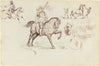 The Herald of Murcia and Other Studies (recto) (c. 1860)