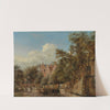 The Herengracht, Amsterdam, Viewed from the Leliegracht (circa 1660-1670) by Jan van der Heyden