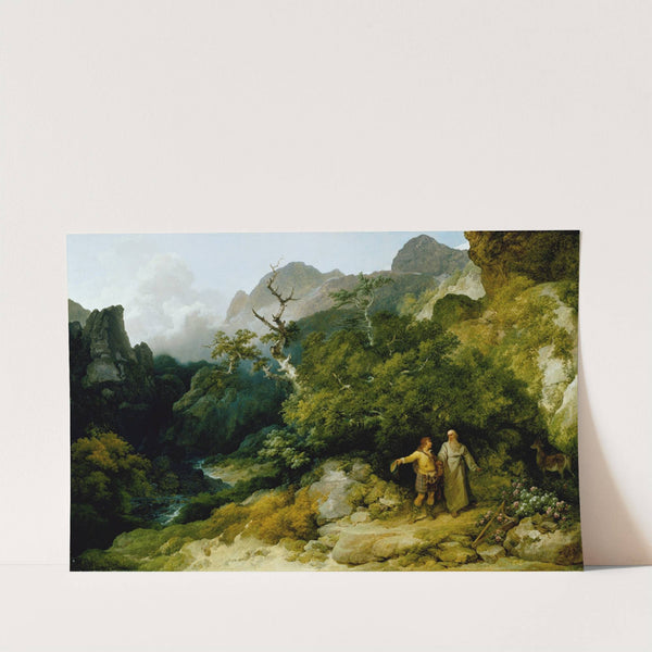 The Hermit by Philip James de Loutherbourg