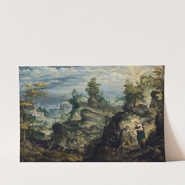 The Hermit Onofrius in the Wilderness by Antonín Stevens