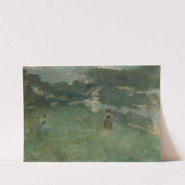 The Hermit Thrush by Thomas Wilmer Dewing