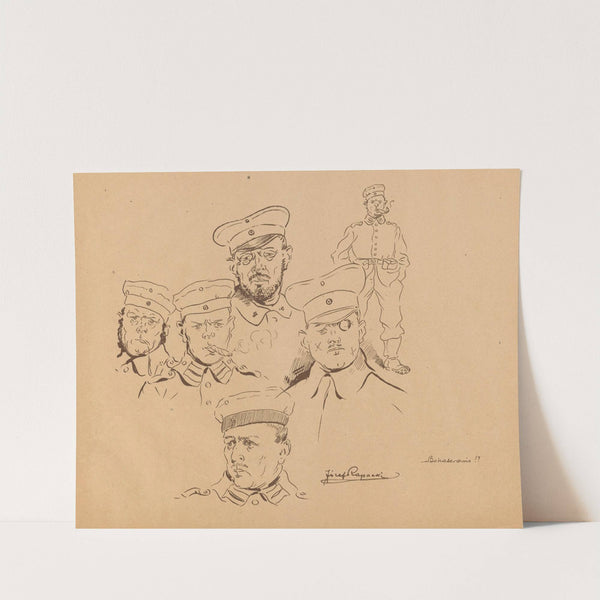 The Heroes!!. (1915-1918) by Józef Rapacki