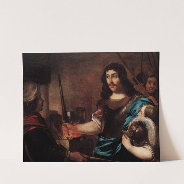 The Heroism of Caius Mucius Scaevola by Bernhard Keil