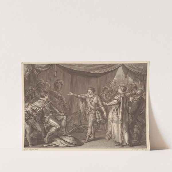 The Heroism of Prince Edward, Son of Henry VI (1789) by Giovanni Battista Cipriani