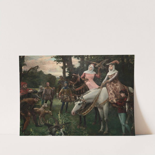 The Heron Hunting by Henry Génois