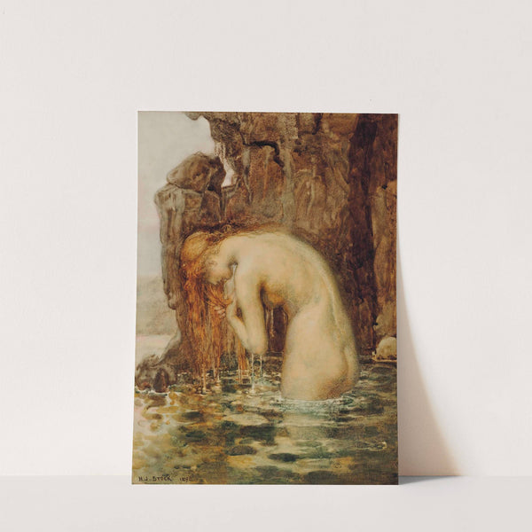 The hidden pool (1892) by Henry John Stock