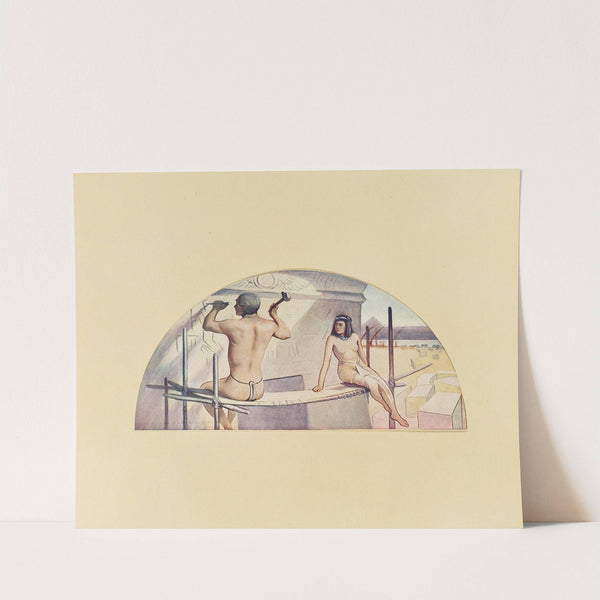 The Hieroglyphic (After John White Alexander) (1902) by A.V. Nye