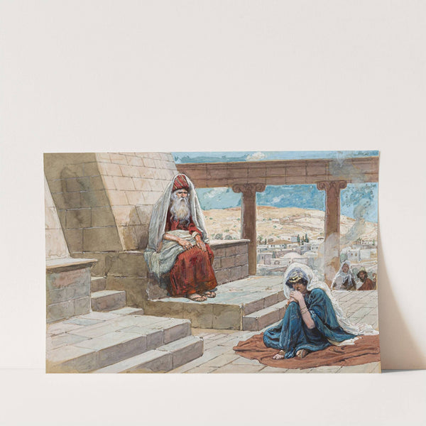 The High Priest and Hannah (c. 1896-1902) by James Tissot