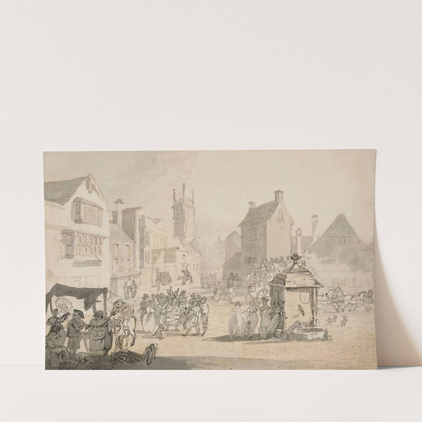 The High Street, Glastonbury, Somerset by John Nixon