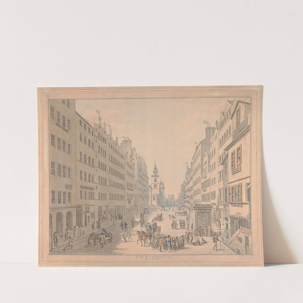 The High Street of Edinburgh from the East by David Allan