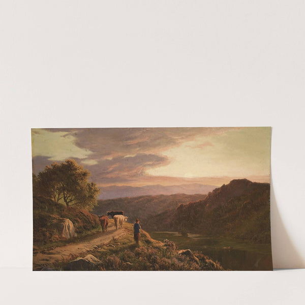 The Highland Pass (1865) by Sidney Richard Percy