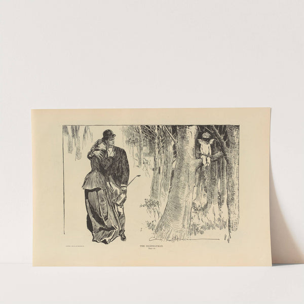 The highwayman (1893-1900) by Charles Dana Gibson