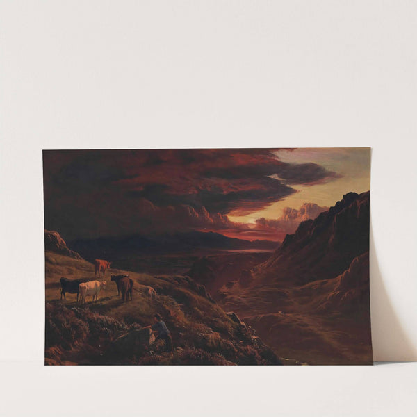 The Hills Near Port Madoc by Sidney Richard Percy