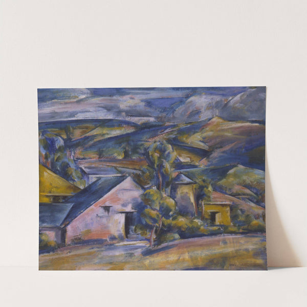 The Hills by Preston Dickinson