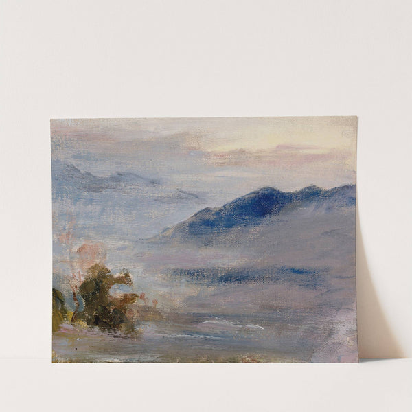 The Himalayas. From the journey to India (1907) by Jan Ciągliński