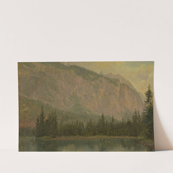 The Hintersee, near Berchtesgaden, Bavaria (1868) by Frederic Edwin Church