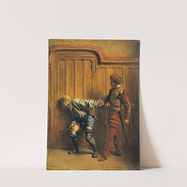 The Hired Assassins (1852) by Ernest Meissonier